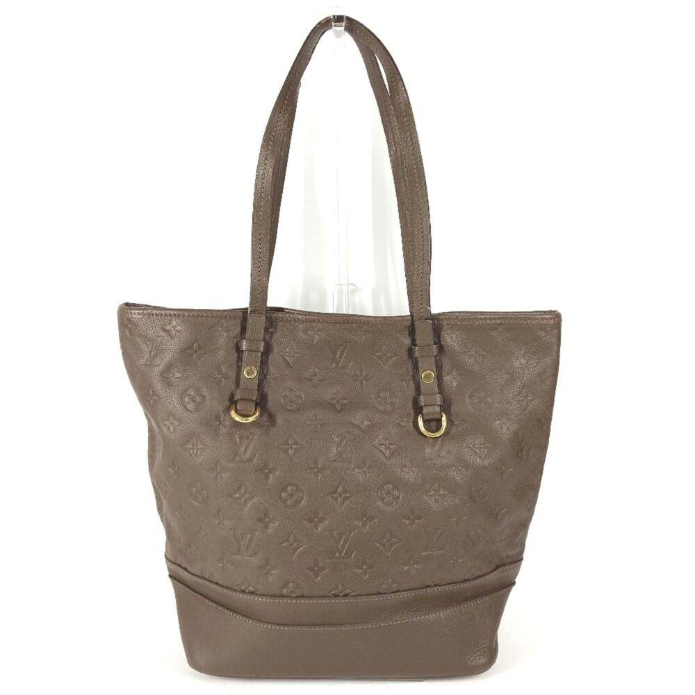 LOUIS VUITTON Authentic Brown Monogram Leather Shoulder Bag - Picture 2 of 16